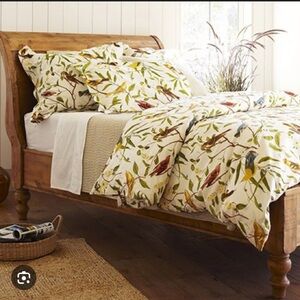 Pottery Barn Sparrow Floral Duvet Cover
